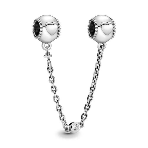 64 Style 925 Silvering Safety Chain Mom Amour Clover Sea Dangle Charms