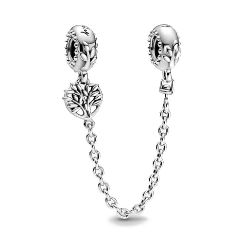 64 Style 925 Silvering Safety Chain Mom Amour Clover Sea Dangle Charms