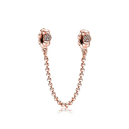 64 Style 925 Silvering Safety Chain Mom Amour Clover Sea Dangle Charms