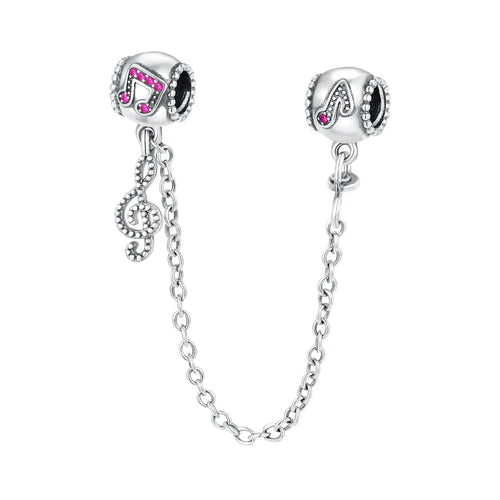 64 Style 925 Silvering Safety Chain Mom Amour Clover Sea Dangle Charms