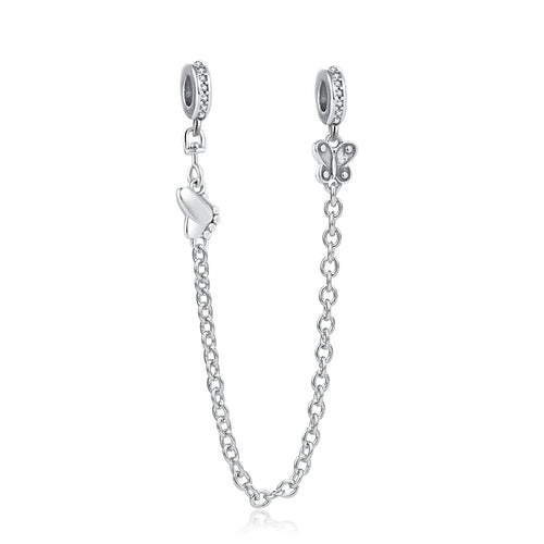 64 Style 925 Silvering Safety Chain Mom Amour Clover Sea Dangle Charms