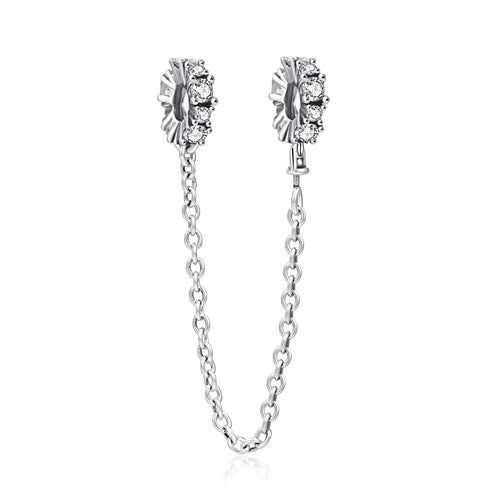 64 Style 925 Silvering Safety Chain Mom Amour Clover Sea Dangle Charms