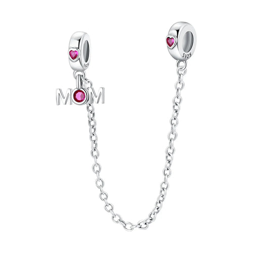 64 Style 925 Silvering Safety Chain Mom Amour Clover Sea Dangle Charms