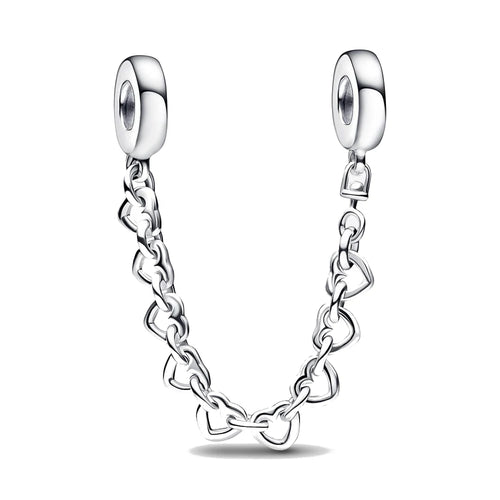 64 Style 925 Silvering Safety Chain Mom Amour Clover Sea Dangle Charms