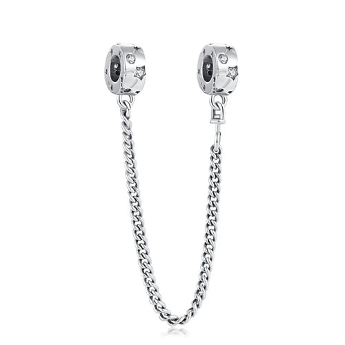 64 Style 925 Silvering Safety Chain Mom Amour Clover Sea Dangle Charms
