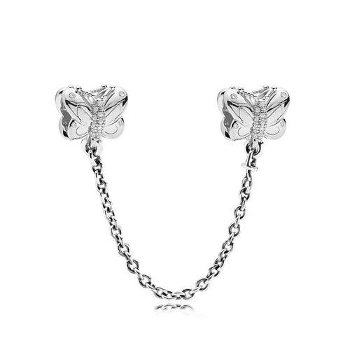 64 Style 925 Silvering Safety Chain Mom Amour Clover Sea Dangle Charms
