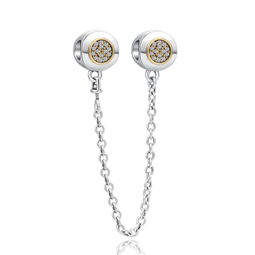 64 Style 925 Silvering Safety Chain Mom Amour Clover Sea Dangle Charms