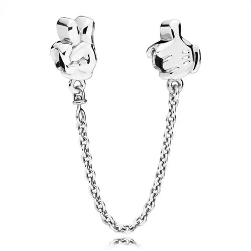 64 Style 925 Silvering Safety Chain Mom Amour Clover Sea Dangle Charms