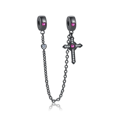 64 Style 925 Silvering Safety Chain Mom Amour Clover Sea Dangle Charms