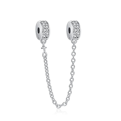 64 Style 925 Silvering Safety Chain Mom Amour Clover Sea Dangle Charms